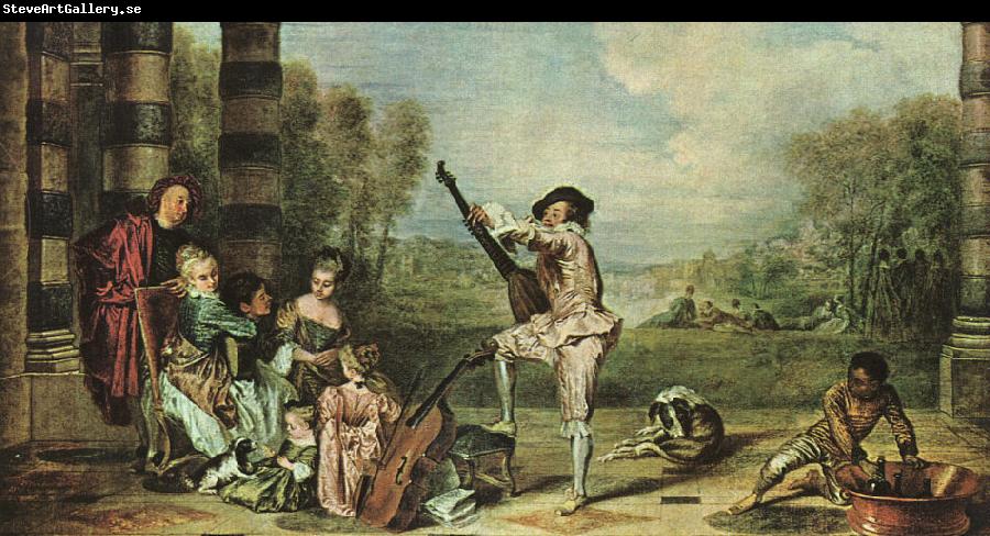 Jean-Antoine Watteau Mezzetin